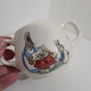 Vintage Wedgwood Peter Rabbit Ceramic Children's Mug